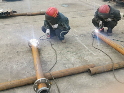 建设汉中分公司第五项目部举办电焊工技能比武大赛