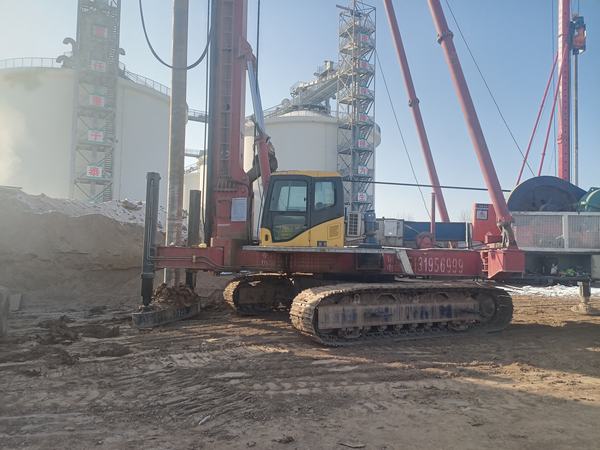 建设铜煤公司基层项目部寒冬不打烊,施工建设大干正酣