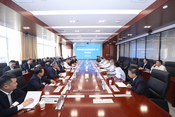 王明智带队赴兄弟单位拜访交流