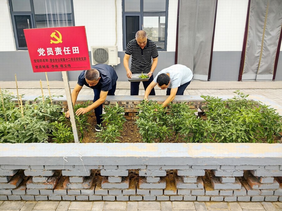 建设渭南分公司第十二项目部系列暖心举措“亮”了 建设渭南分公司第十二项目部系列暖心举措“亮”了