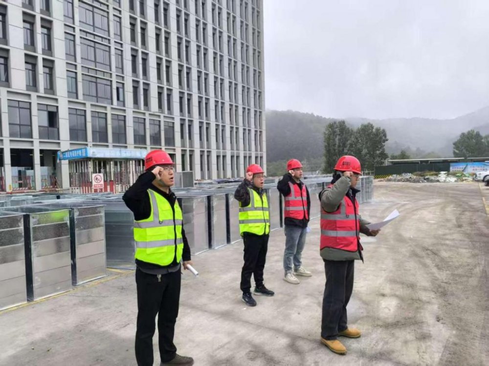 建设绿宇公司:吹响施工冲刺号 掀起奋勇拼搏热潮