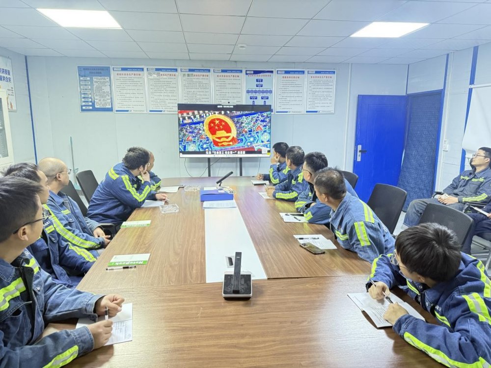 建设机电安装公司赵石畔项目部:织密工地“防火网” 筑牢安全“压舱石”