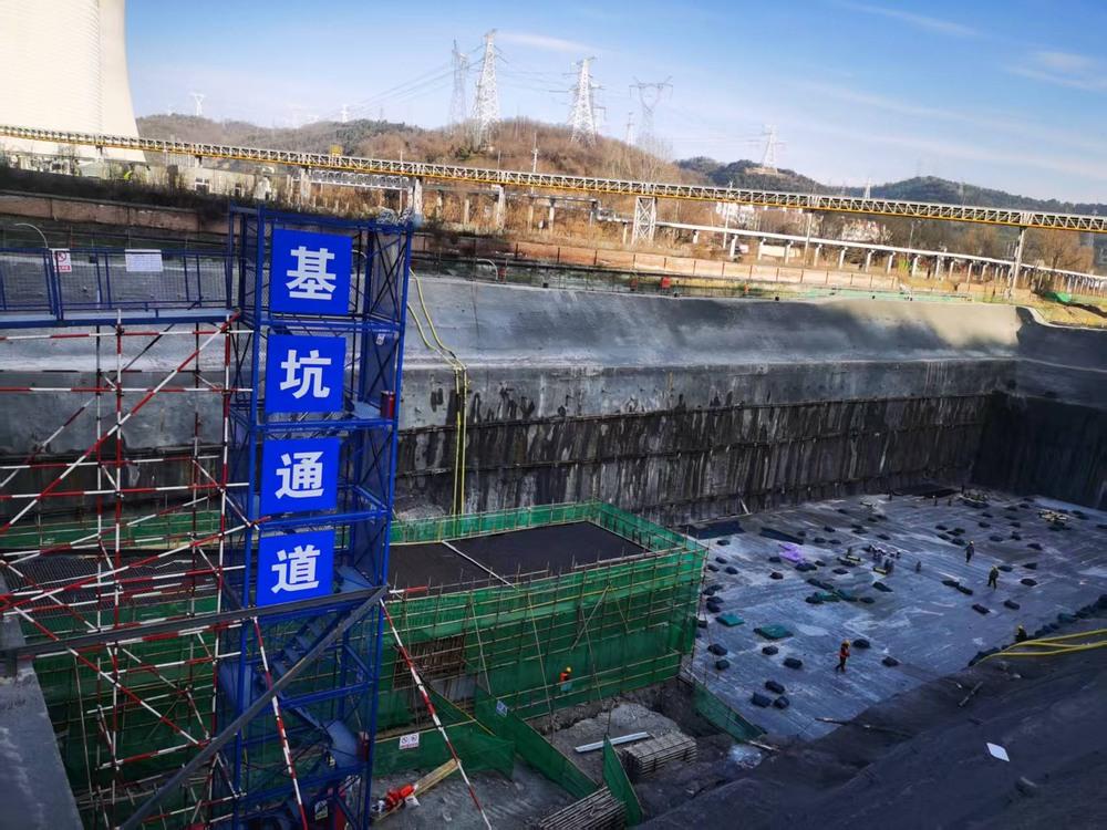 建设直属第二项目部店头电厂二期项目全力冲刺冬季施工任务